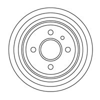 NF PARTS Тормозной барабан NF1699186